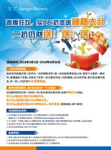 2018抗体春季促销 生工生物为您提供卓越的生命科学产品与技术服务